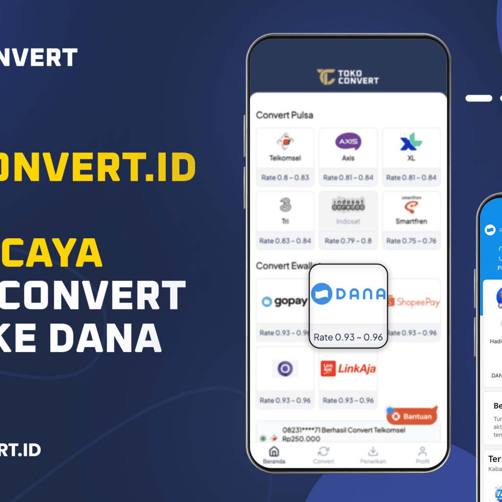 TokoConvert.id: Solusi Terpercaya untuk Convert Pulsa ke DANA