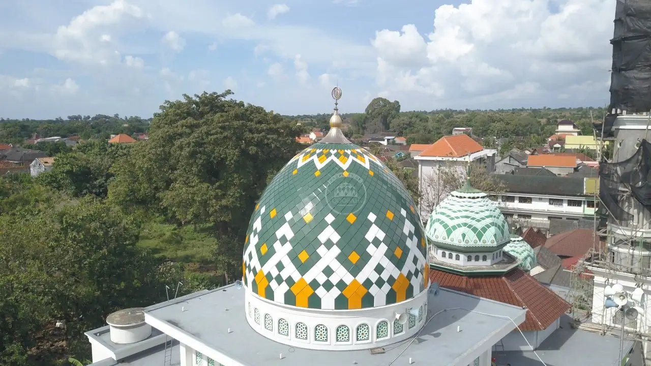 Ukuran standar kubah masjid di Indonesia