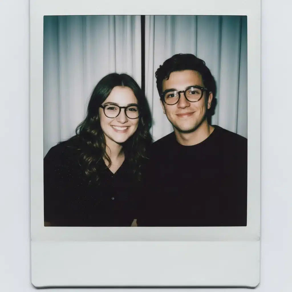 Prompt Foto Gemini AI Pasangan di Studio Minimalis