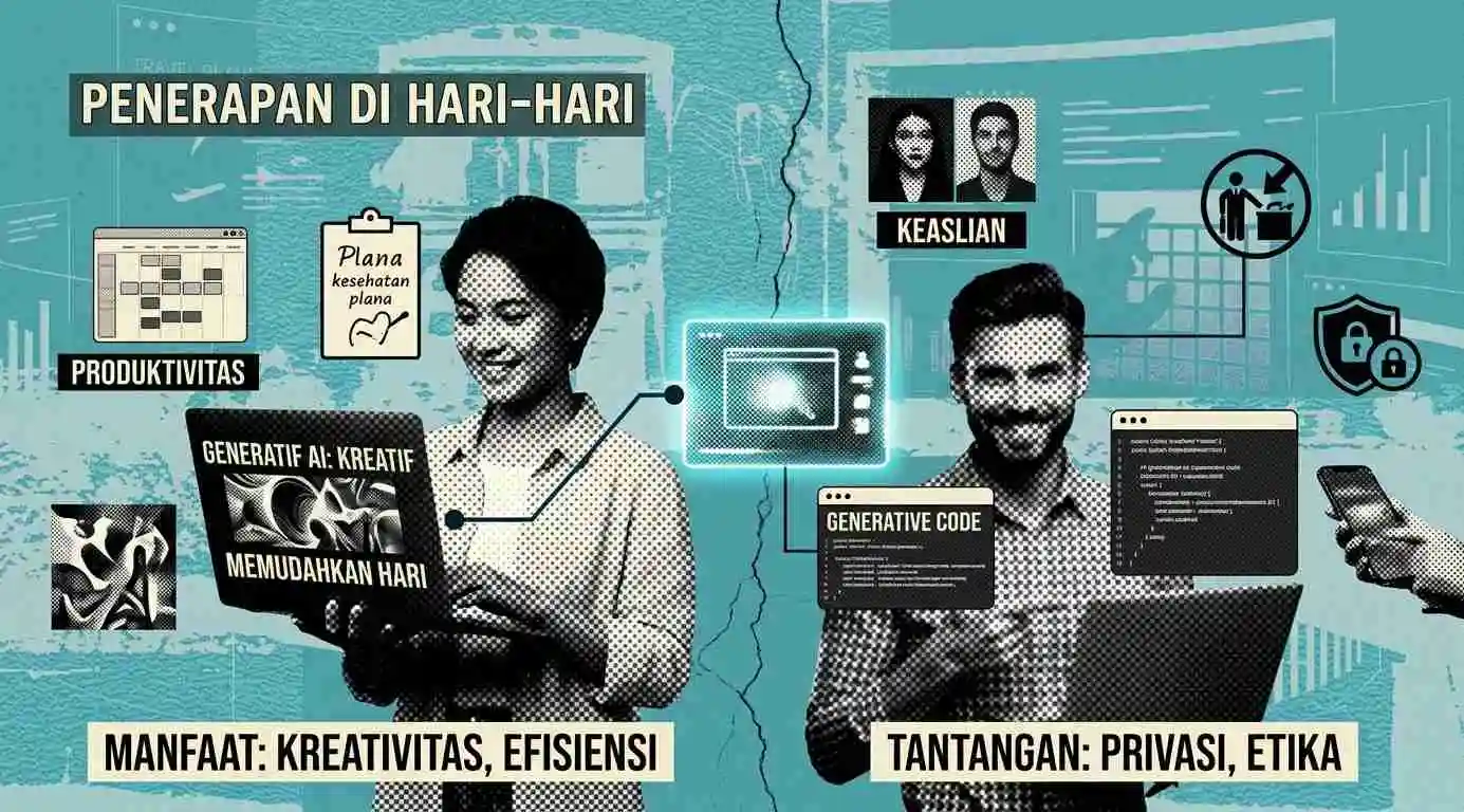 Contoh Penerapan AI Generatif dalam Kehidupan Sehari-Hari