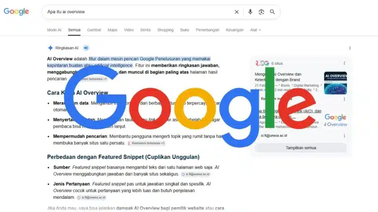 Google AI Overviews Kini Dominasi 43% Pencarian di AS Google AI Overviews Kini Dominasi 43% Pencarian di AS