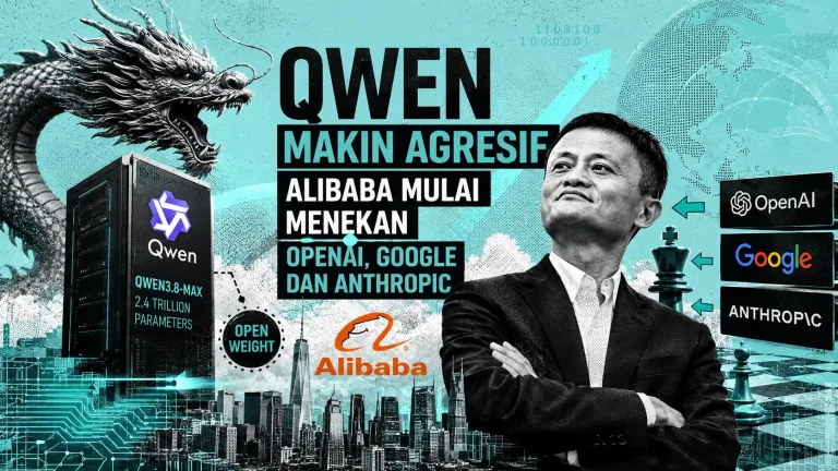 Qwen Makin Agresif, Alibaba Mulai Menekan OpenAI, Google, dan Anthropic Qwen Makin Agresif, Alibaba Mulai Menekan OpenAI, Google, dan Anthropic