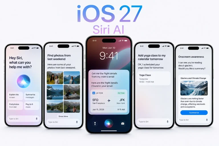 Siri AI Mulai Diuji di iOS 27, Apple Akhirnya Bawa AI Lebih Dalam ke iPhone Siri AI Mulai Diuji di iOS 27
