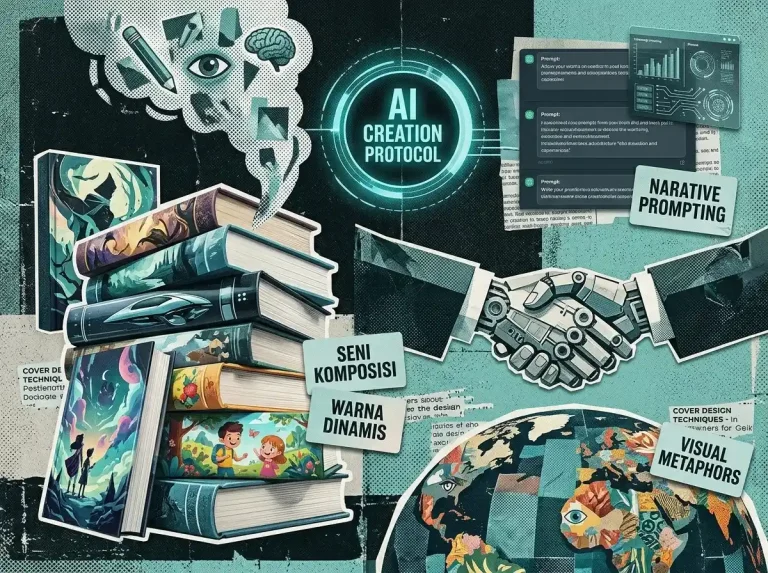 Teknik Prompting AI untuk Desain Cover Buku